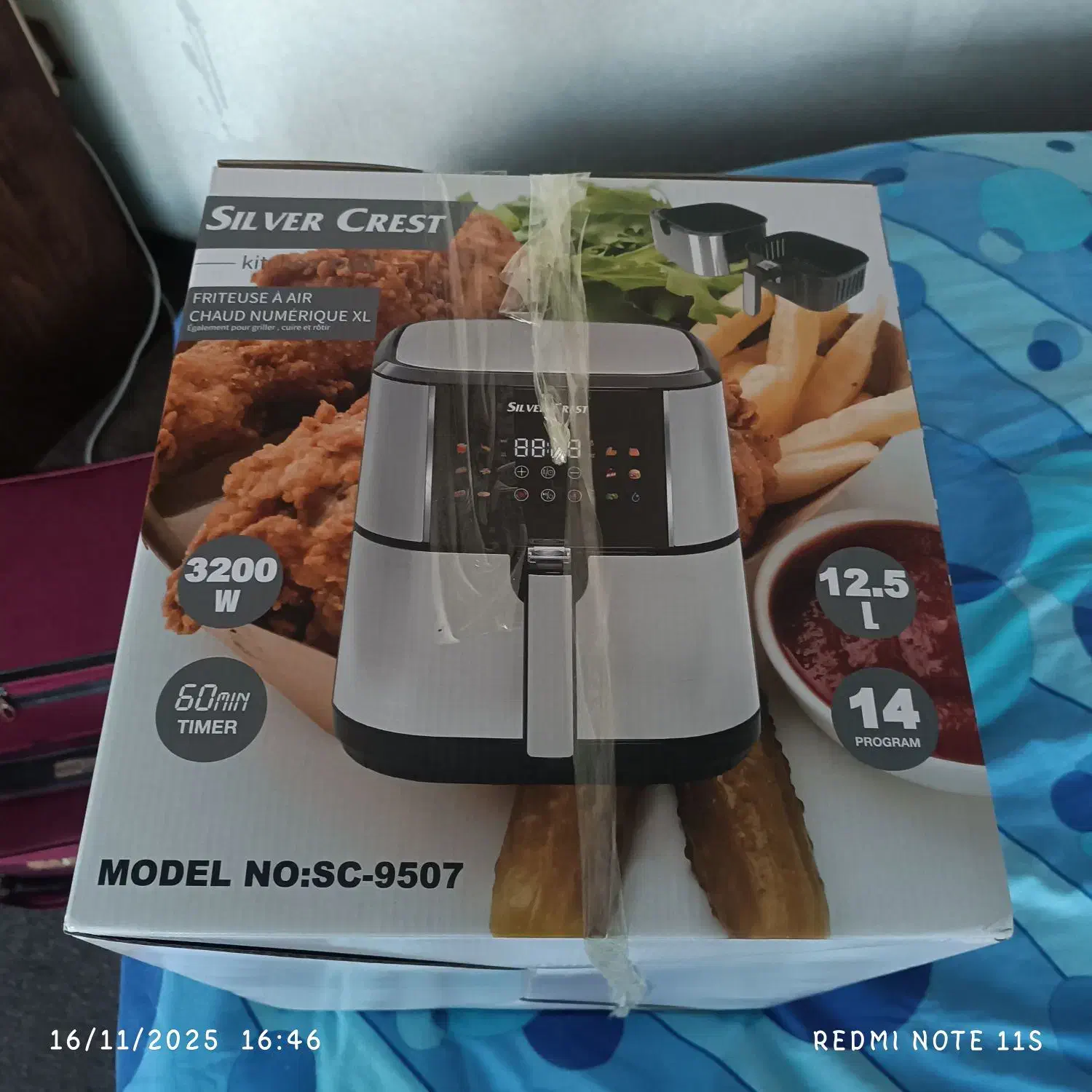 سرخ کن بدون روغن سیلور کرست اصلی|اجاق گاز و لوازم برقی پخت‌وپز|نجف‌آباد, مزرعه طالب|دیوار