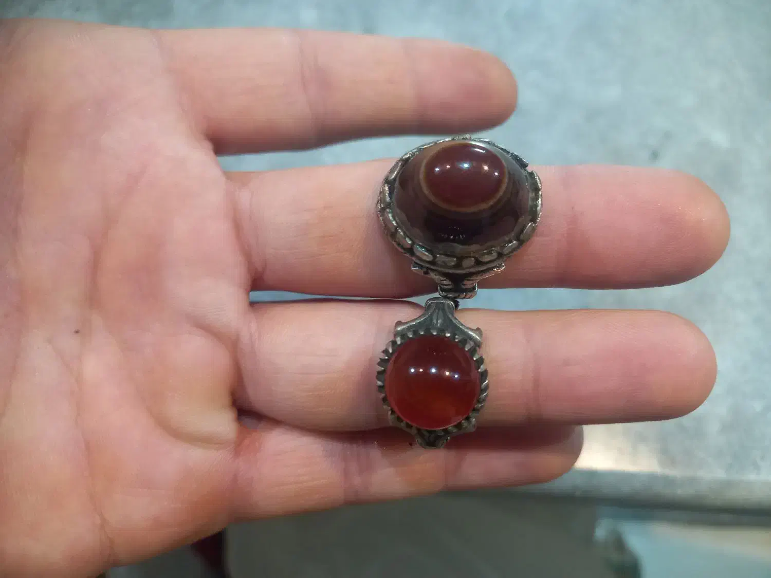 انگشتر یمنی اصل|کلکسیون اشیاء عتیقه|گرگان, |دیوار