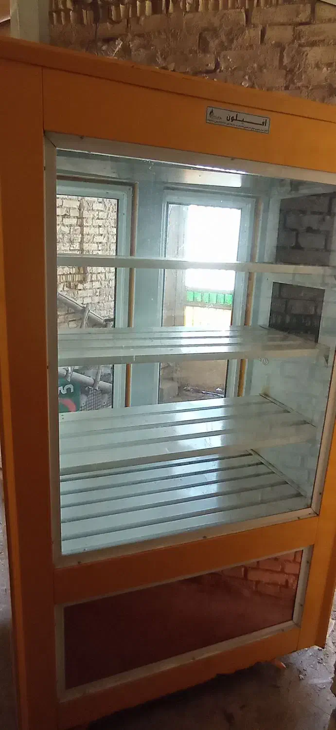 یخچال مرغی ویترینی ایستاده|یخچال و فریزر|باغ بهادران, |دیوار