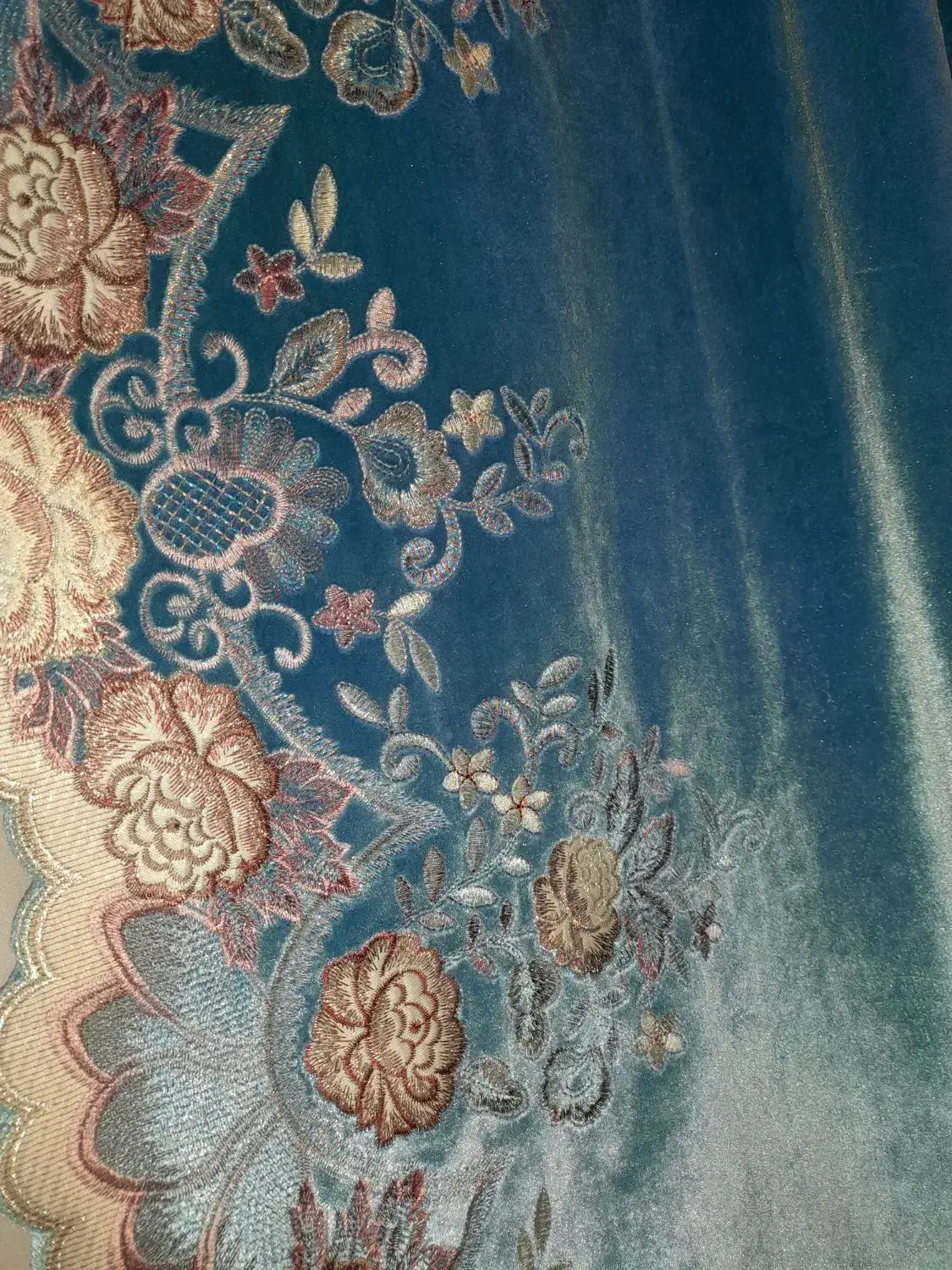 دستک پرده مخمل|پرده، رانر، رومیزی|نیشابور, بنیاد شهید|دیوار