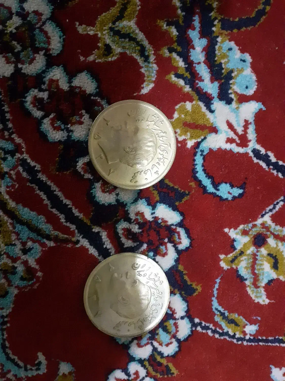 دو‌عدد‌سکه‌قدیمی|کلکسیون سکه، تمبر، اسکناس|تبریز, |دیوار