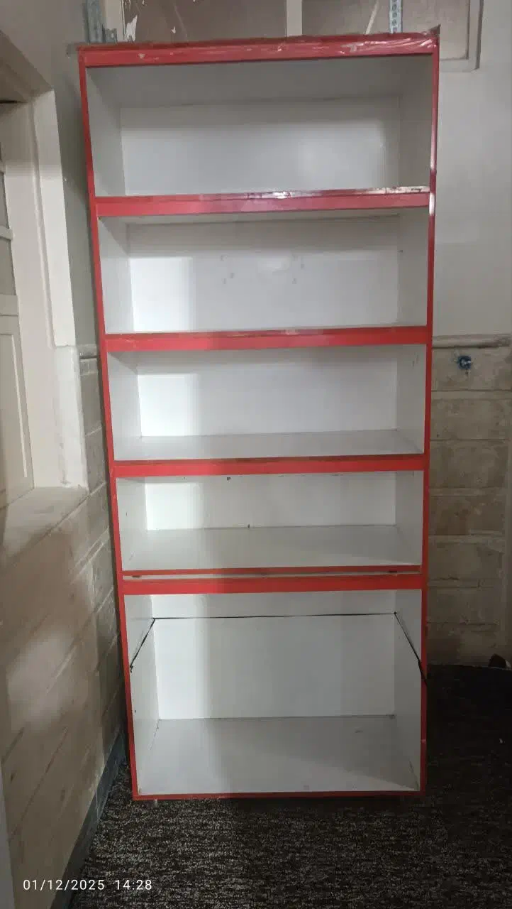 قفسه|کتابخانه، شلف، قفسههای دیواری|قم, پردیسان|دیوار