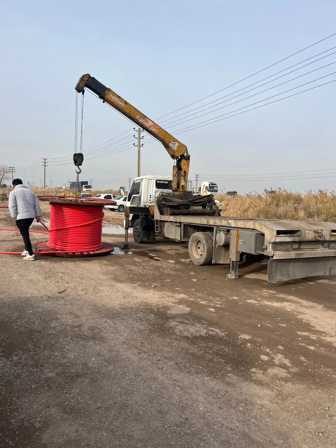 جرثقیل میلاد|خدمات حمل و نقل|اقبالیه, |دیوار