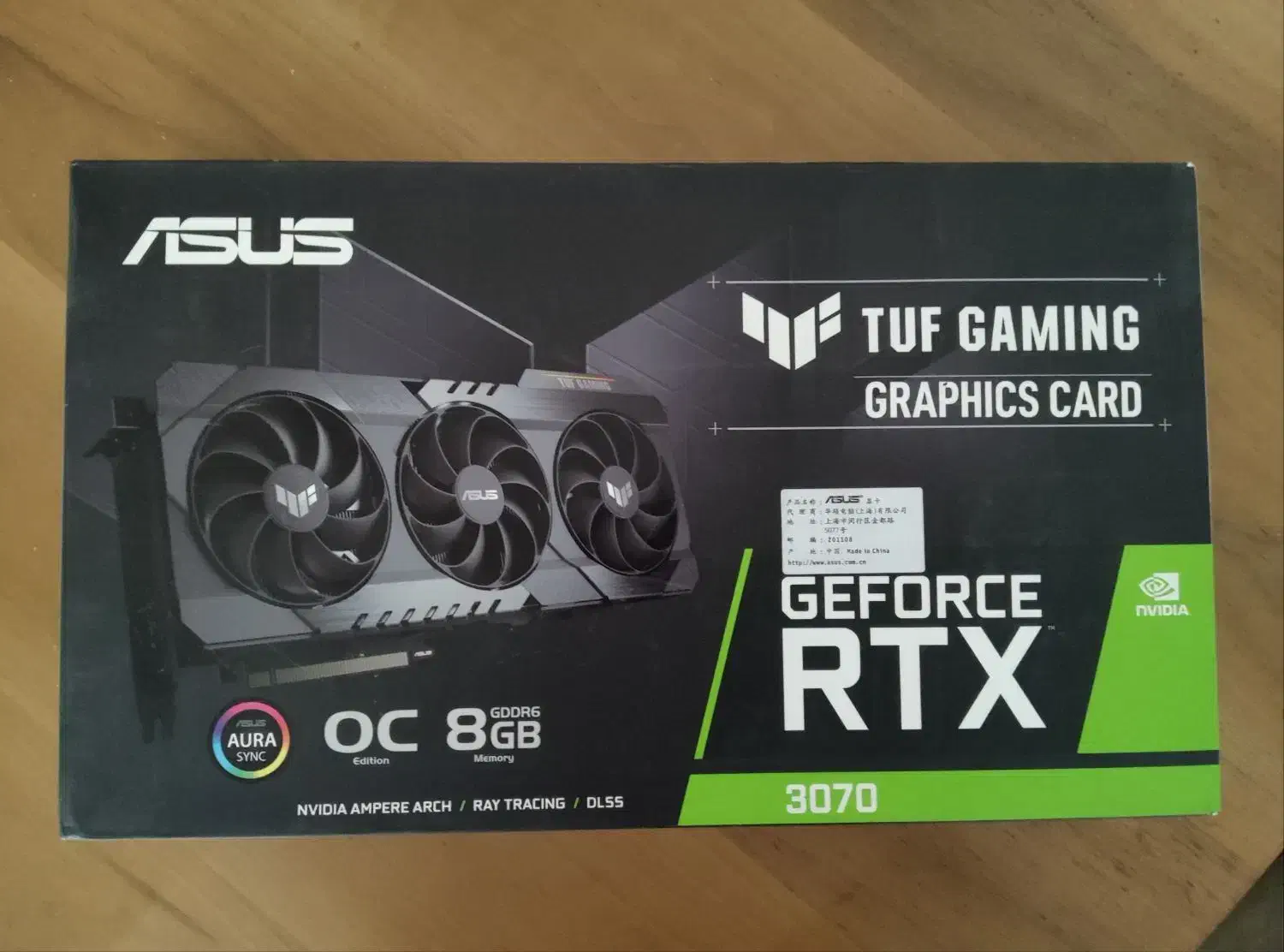 ASUS RTX 3070 TUF GAMING|قطعات و لوازم جانبی رایانه|بجنورد, |دیوار