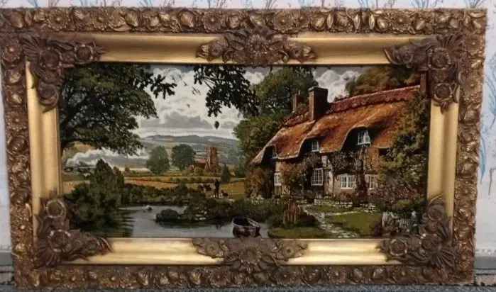 قاب تابلو فرش|تابلو فرش|خرم‌آباد, |دیوار