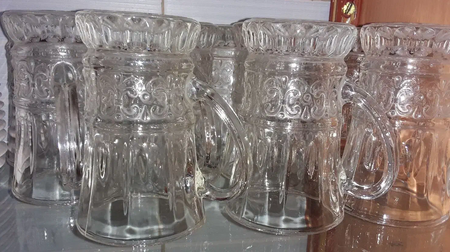 ۱۱ عدد لیوان چایخوری فرانسوی|ظروف سرو و پذیرایی|شهرکرد, |دیوار