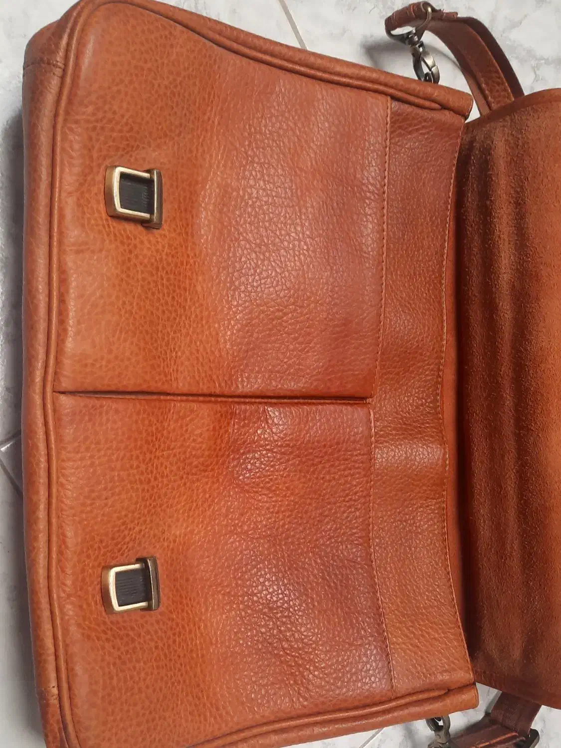 کیف دستی استادی چرم اصل|کیف، کفش، کمربند|مراغه, |دیوار