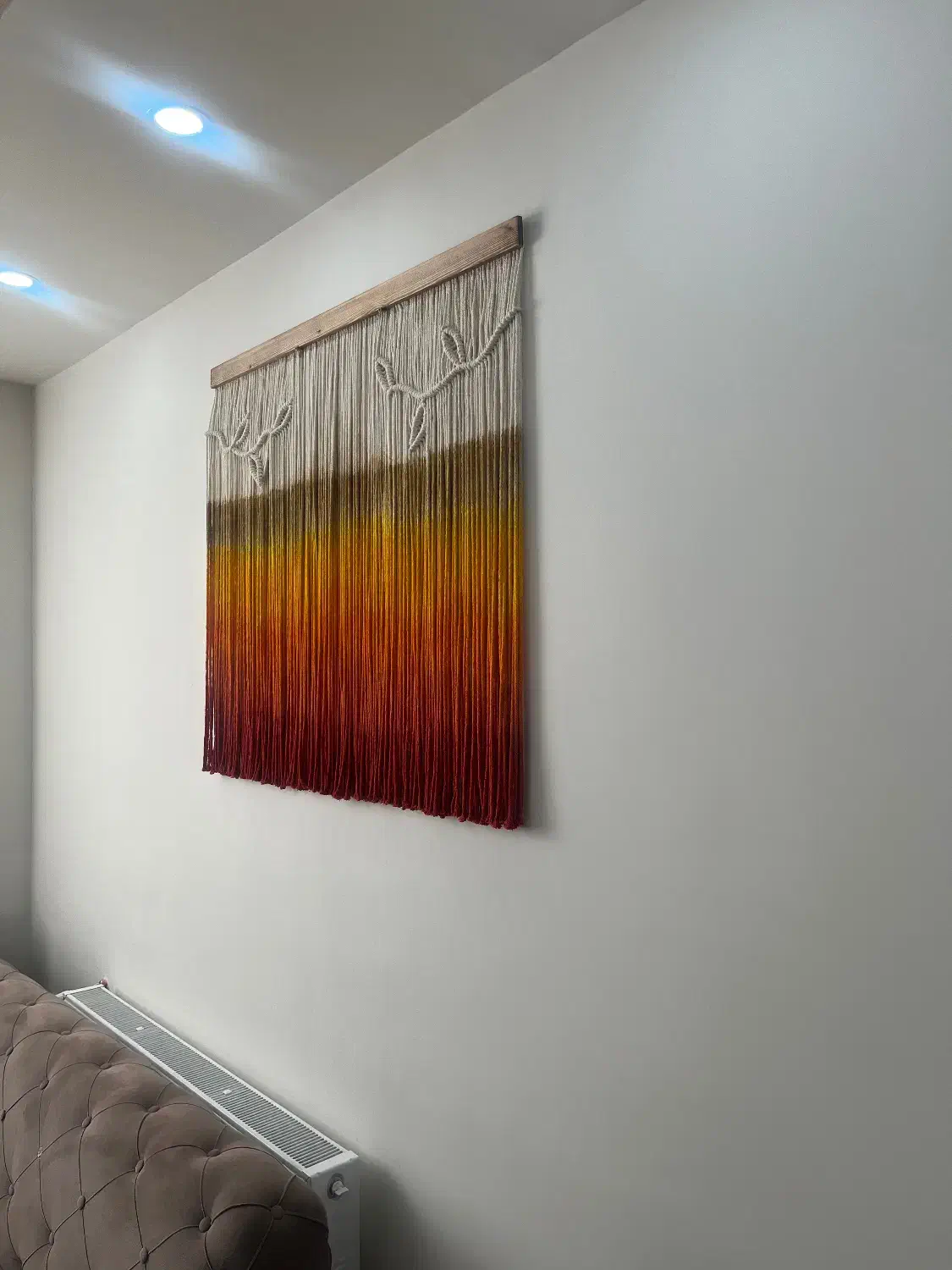 بومریس مکرومه|تابلو، نقاشی، عکس|محمدیه-قزوین, |دیوار