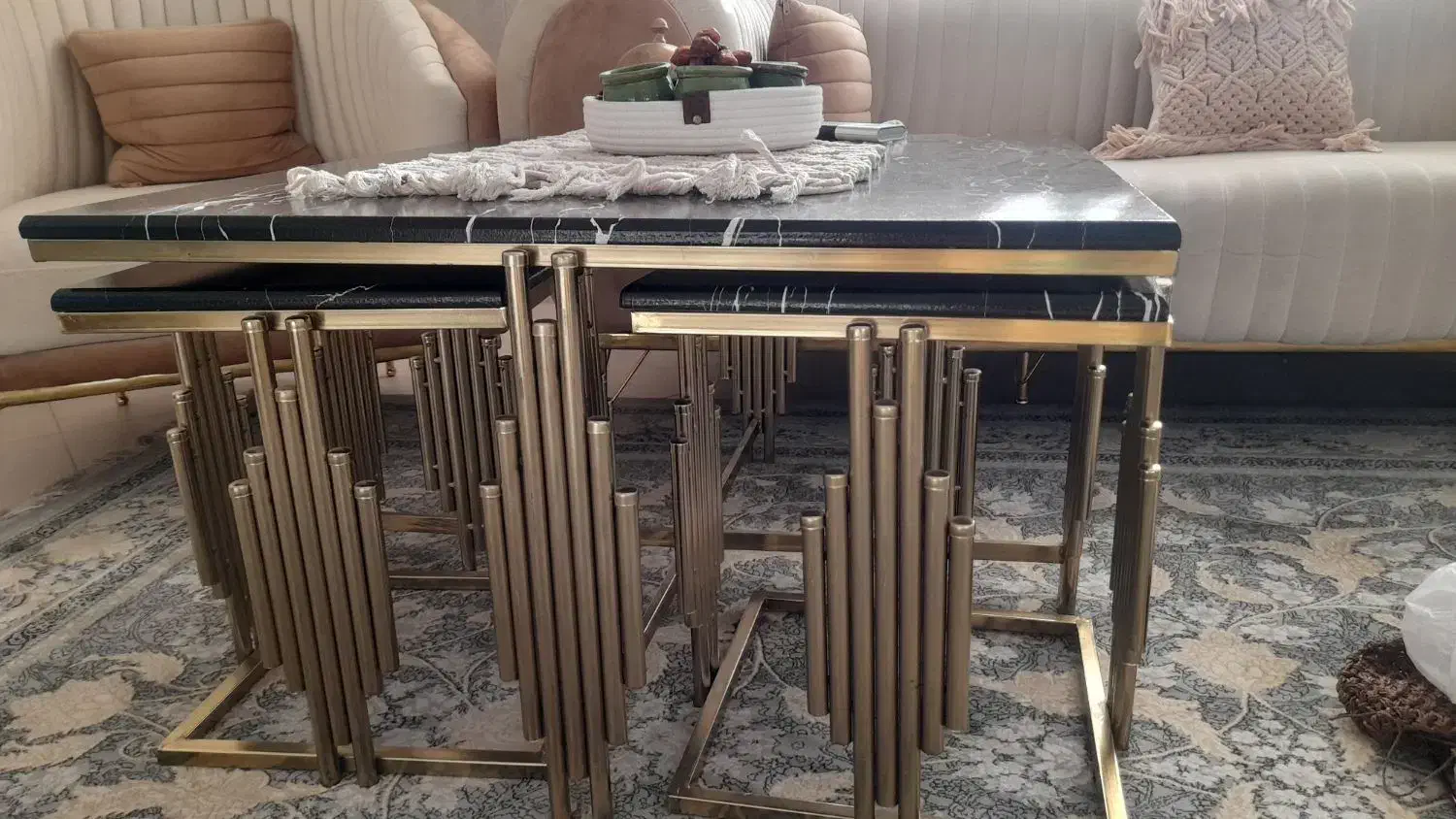 فروش میز تی وی و جلو مبلی در حد نو|مبلمان خانگی و میز عسلی|ورامین, ورامین|دیوار