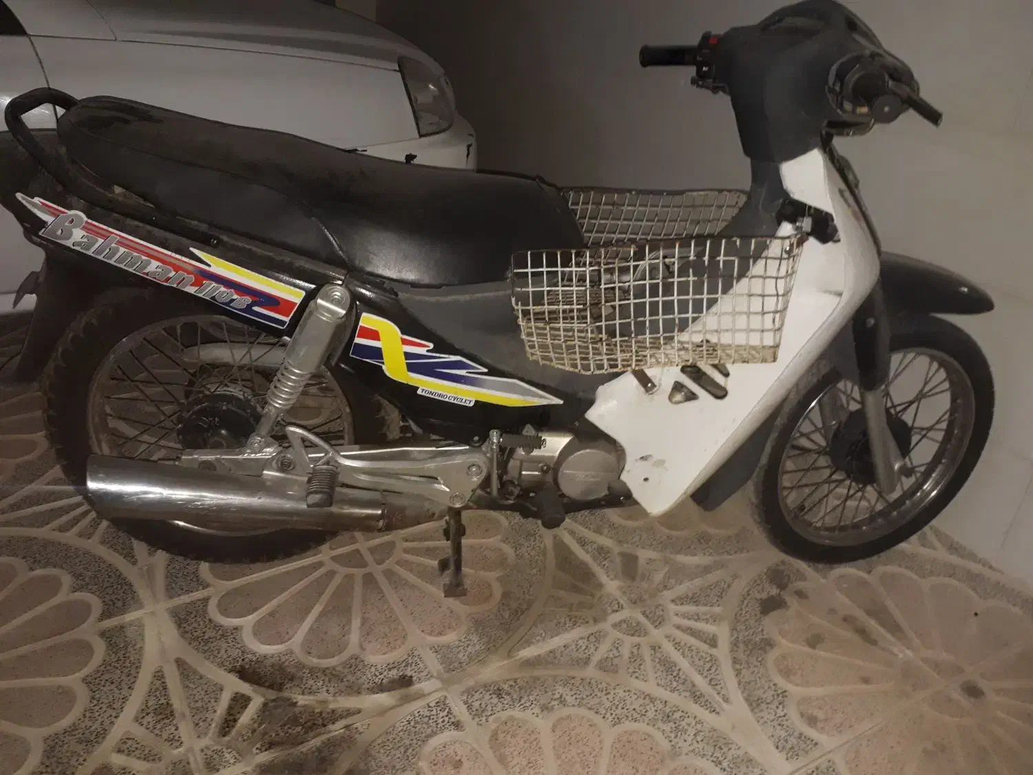 موتوربهمن۱۱۰ مزایده یی|موتورسیکلت|برخوار, |دیوار