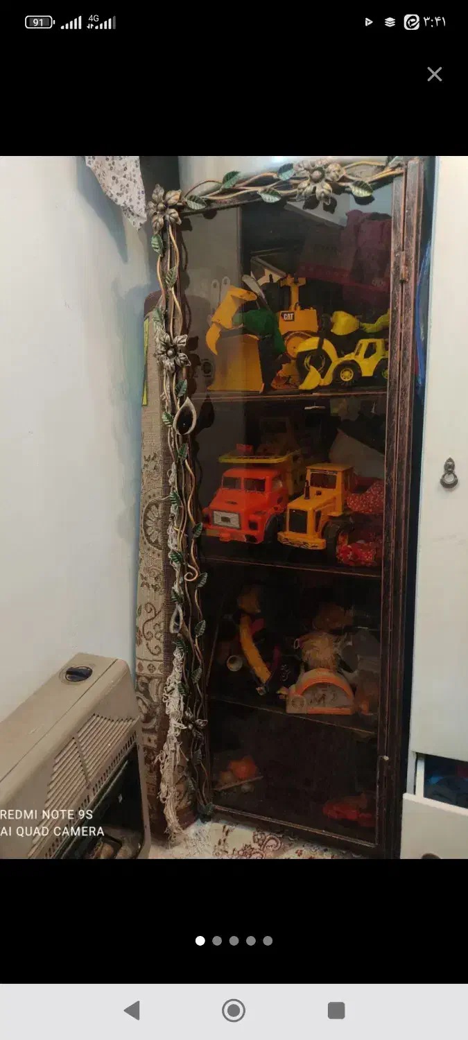 آینه وبوفه فرفورژه مناسب آرایشگاه|بوفه، ویترین، کنسول|مشهد, رسالت|دیوار