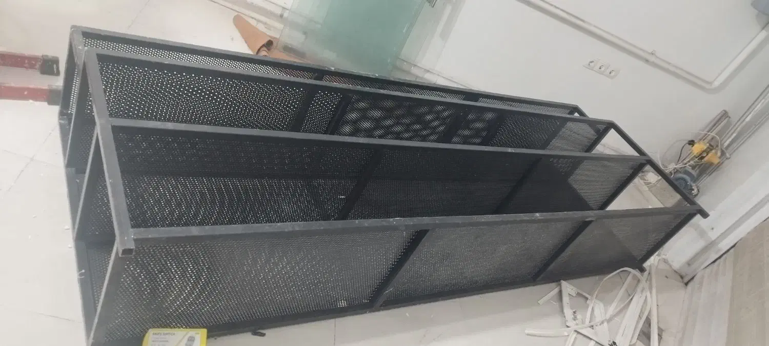 باکس فلزی آهنی|کتابخانه، شلف، قفسههای دیواری|اهواز, کمپلو جنوبی|دیوار