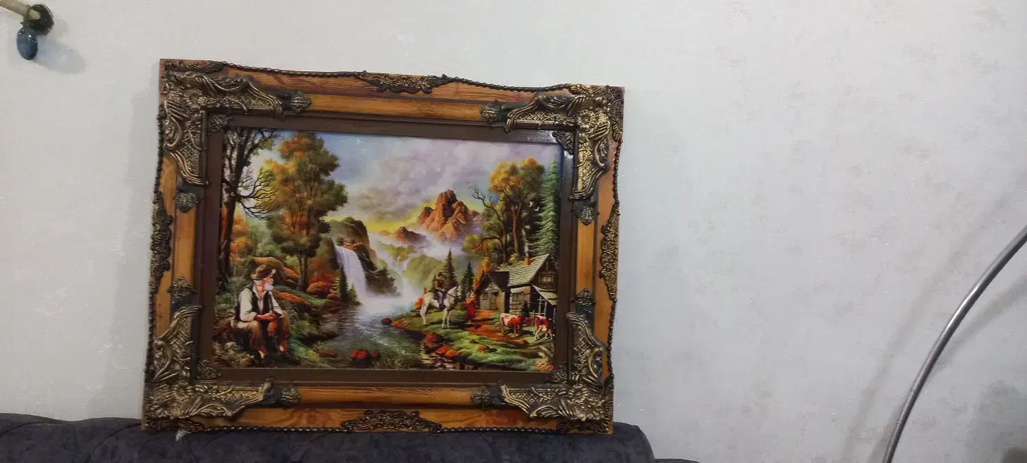 تابلو فرش فوق العاده زیبا در حد نو|تابلو فرش|اندیمشک, |دیوار