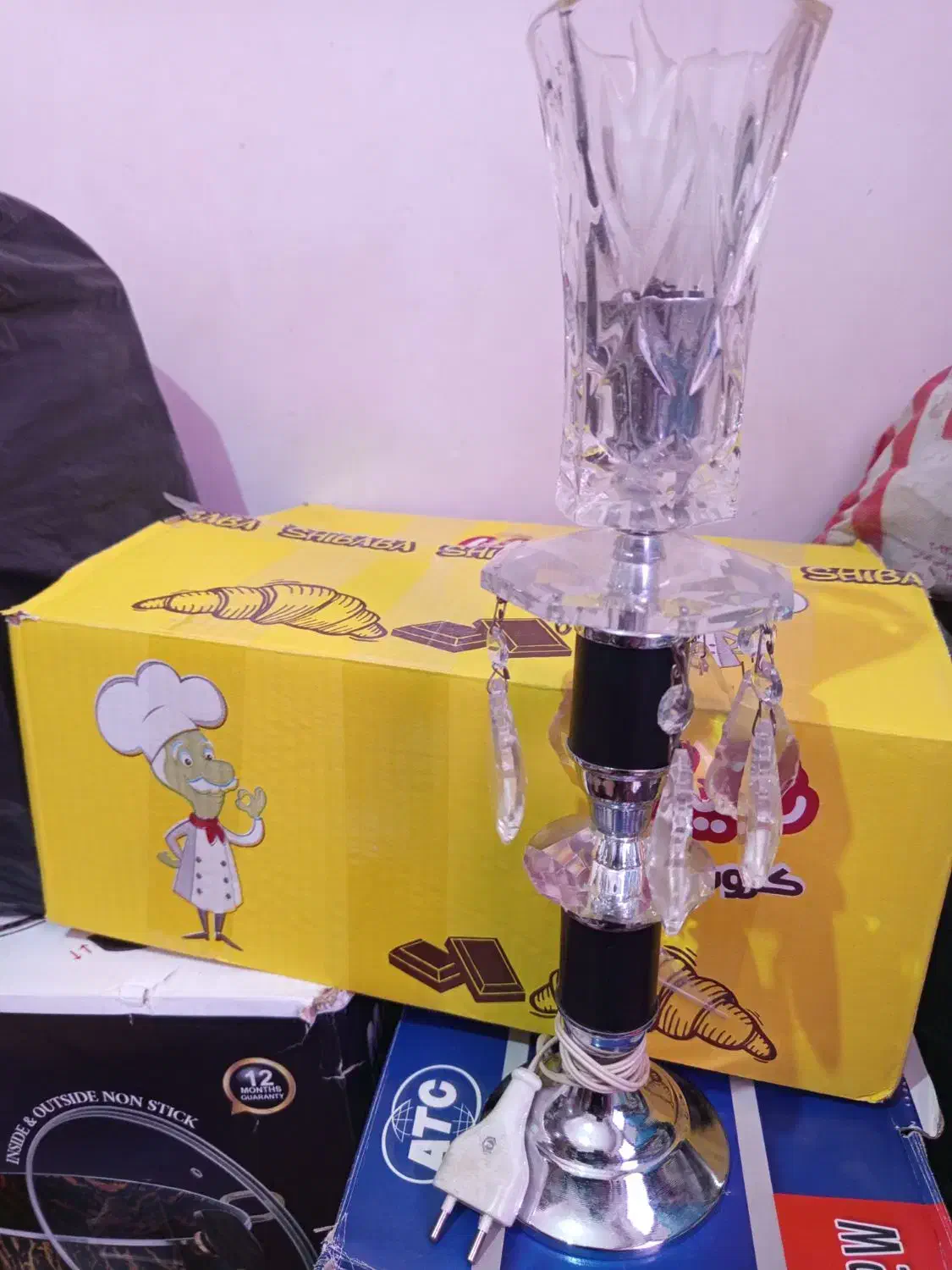 شمعدانی|لوستر و چراغ آویز|ایلام, |دیوار