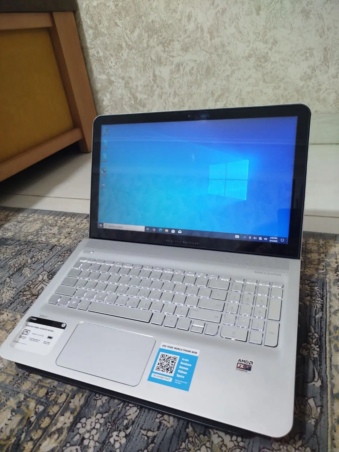 لپتاپ قدرتمند HP/تاچ لمسی/رمddr4/هاردssd|رایانه همراه|شیراز, تحویلی|دیوار