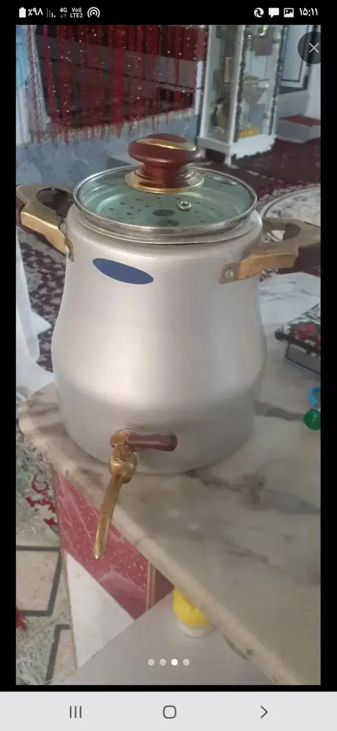 قوری وسماور|قوری، کتری، قهوهساز دستی|خرمآباد, |دیوار