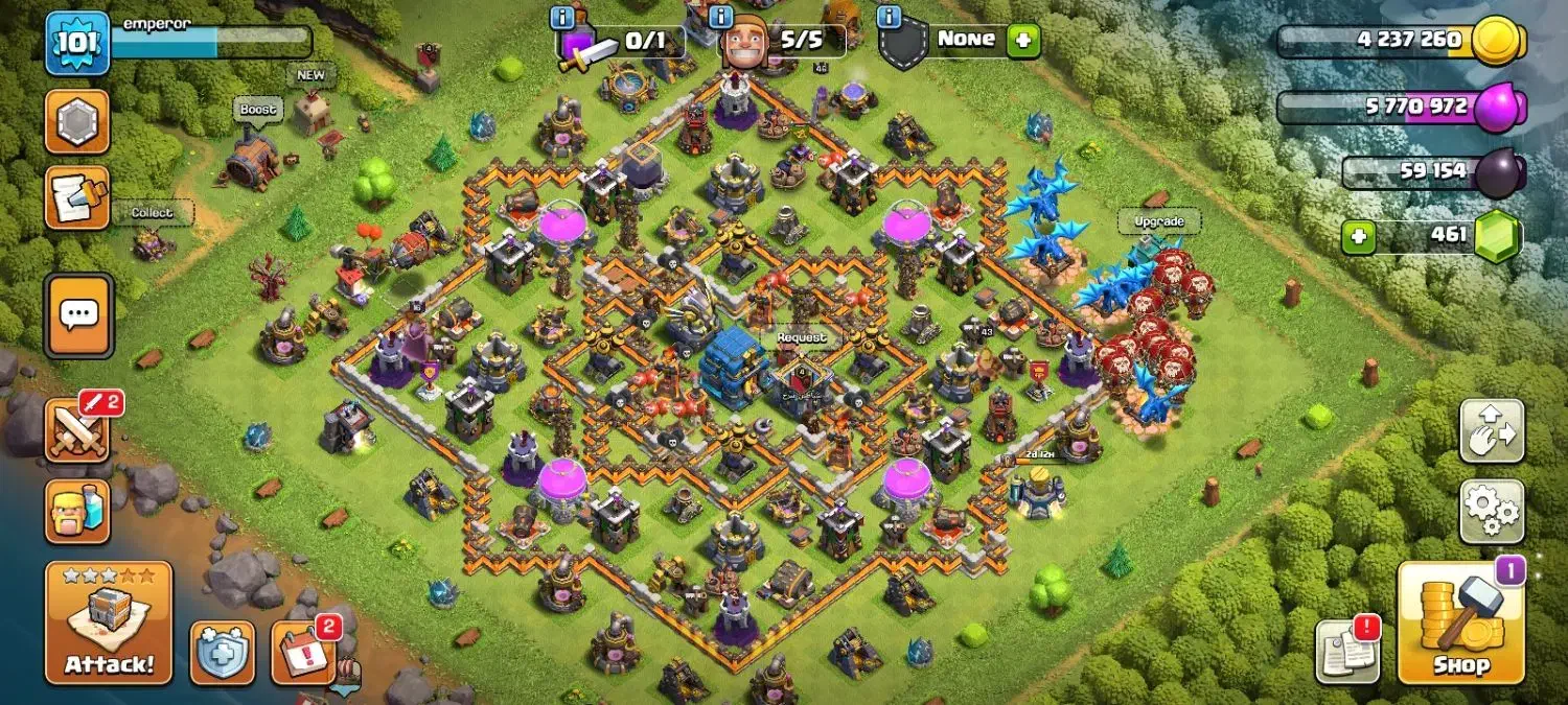 کلش اف کلنز|کنسول، بازی ویدئویی و آنلاین|کاشمر, |دیوار