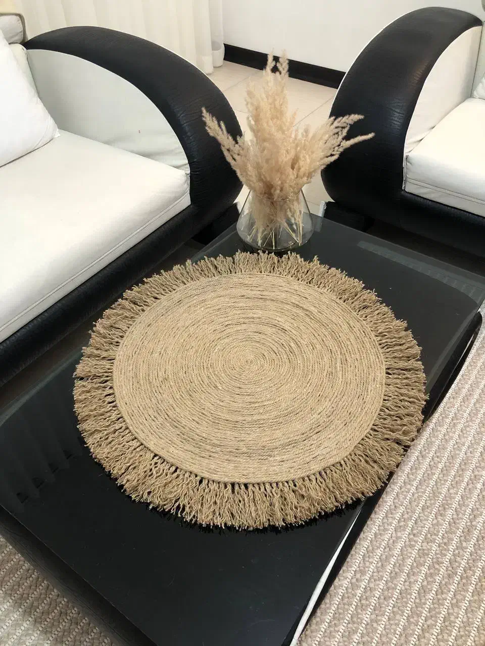 رومیزی حصیری ریشه دار فقط ۶۰۰|پرده، رانر، رومیزی|صدرا-فارس, فاز ۲|دیوار