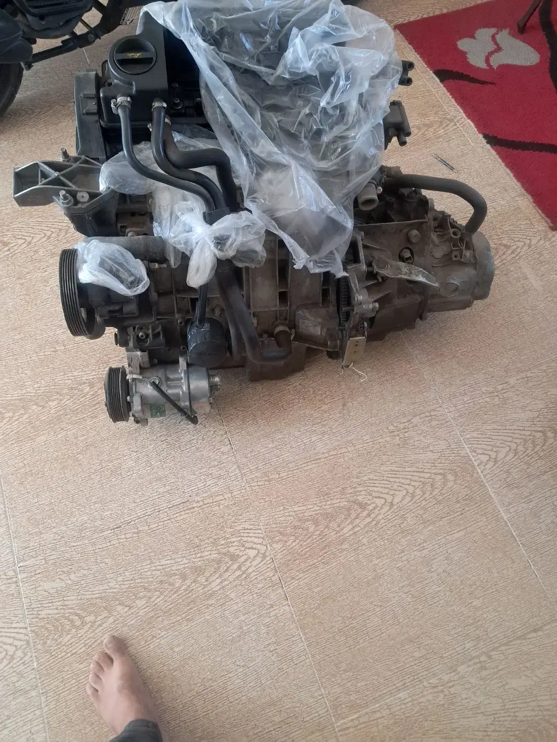 موتور xu7 پژو ۴۰۵ پارس سمند|قطعات یدکی و لوازم جانبی|بم, |دیوار