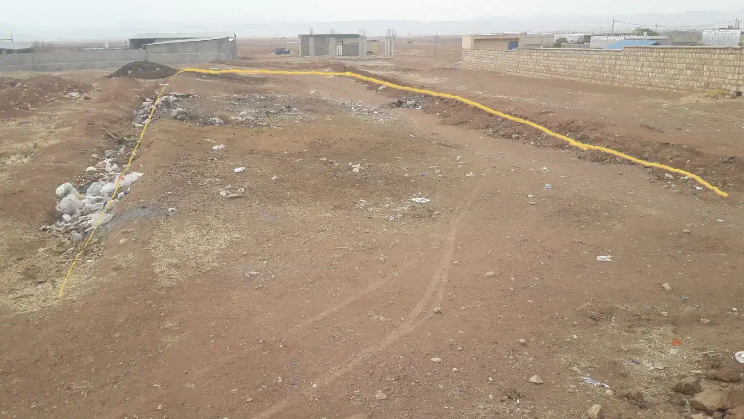زمین ساختمانی در دهستان خوشناموند|فروش زمین و ملک کلنگی|کوهدشت, |دیوار