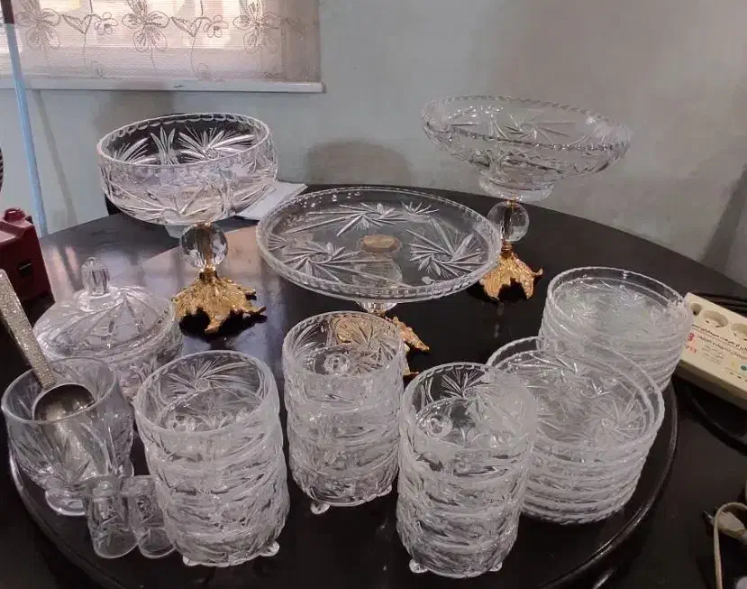 سرویس کریستال خورشیدی|ظروف سرو و پذیرایی|فردیس, شهرک هفده شهریور|دیوار