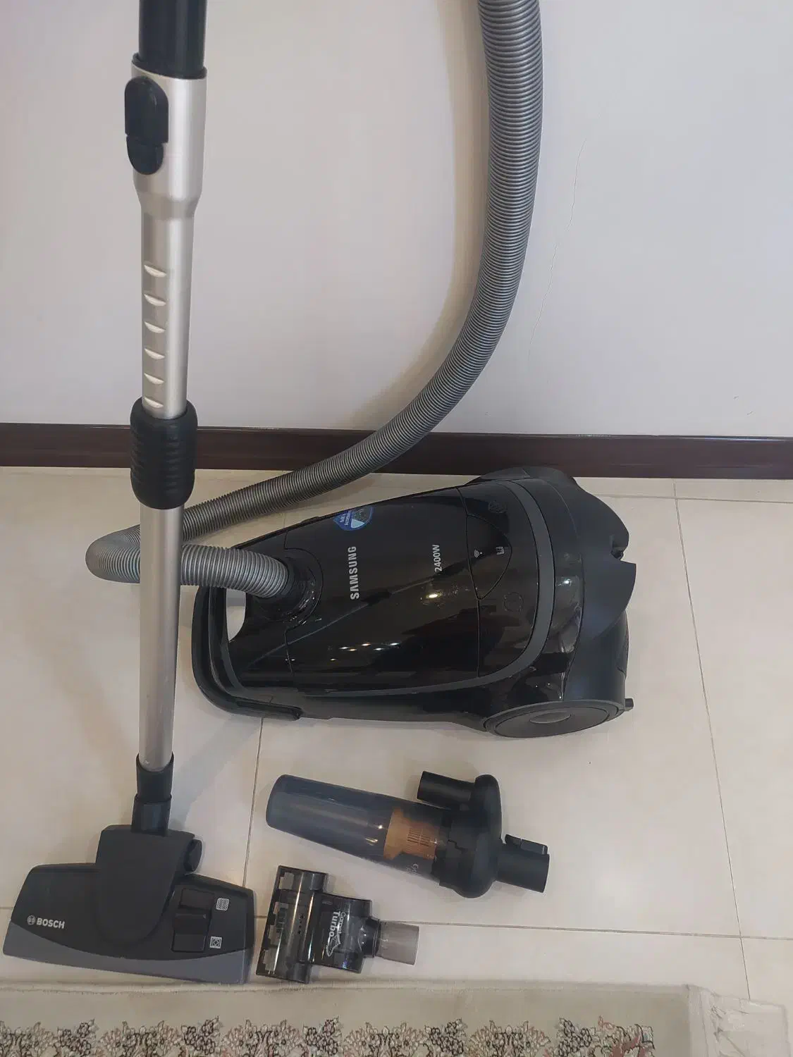 جارو برقی سامسونگ 2400 وات|جاروبرقی، جارو شارژی، بخارشو|شیراز, شهرک مخابرات|دیوار