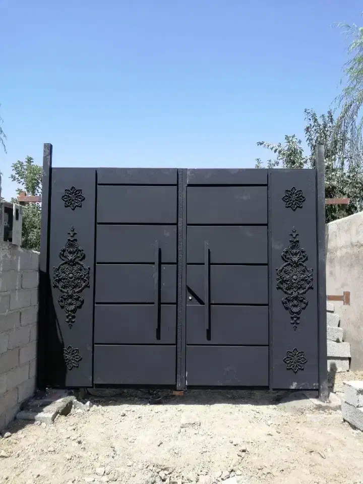 درب باغی ویلایی3828944دروازه حیاطی پارکینگی2992993|مصالح و تجهیزات ساختمان|چهارباغ, |دیوار