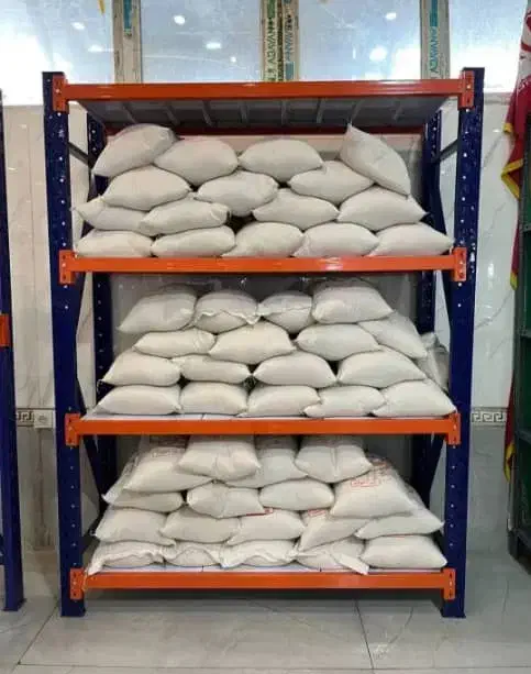 قفسه انباری * قفسه فلز قوی و استند چیپس برای مغازه|فروشگاه و مغازه|رودبار, |دیوار