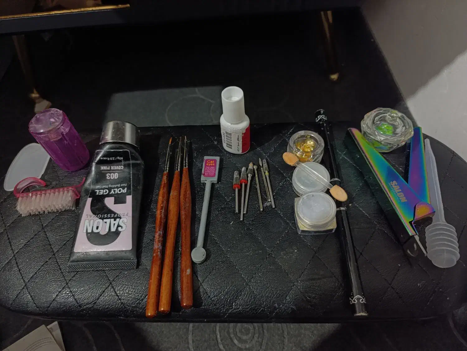 وسایل کاشت ناخون|آرایشی، بهداشتی، درمانی|کنگاور, |دیوار