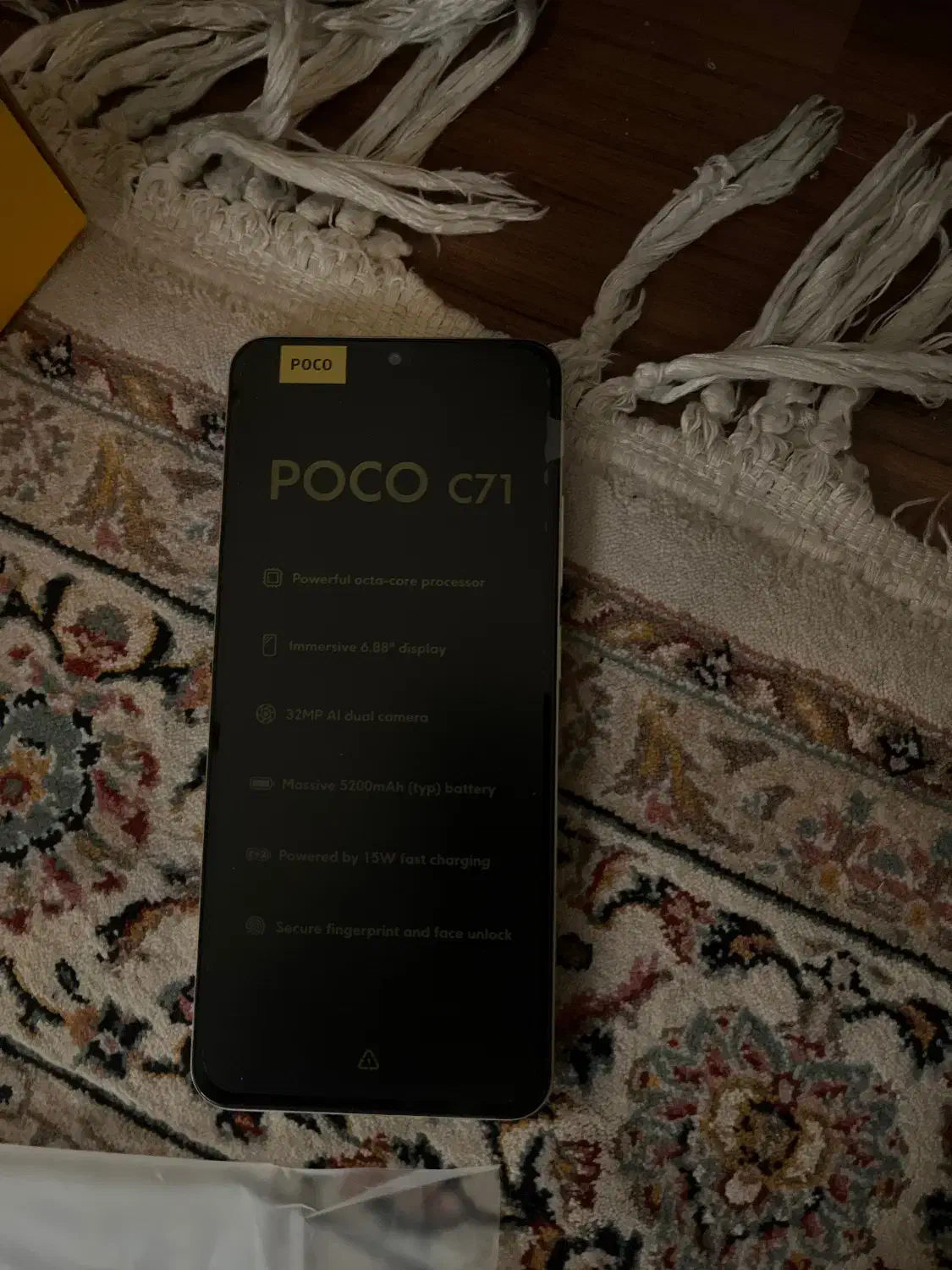 گوشی pococ71 128 رم4|موبایل|تهران, شمس‌آباد|دیوار