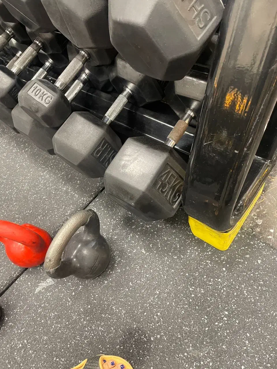 دمبل و صفه باشگاهی|تجهیزات ورزشی|ری, علایین|دیوار