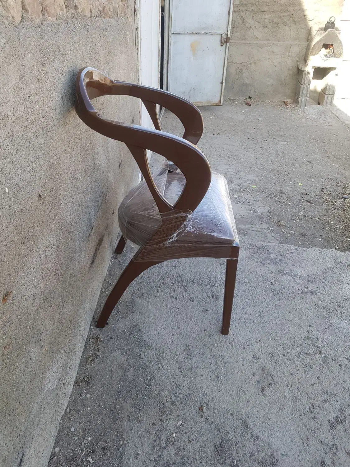 صندلی غذا خوری  تمام چوب جنگلی  از تولیدی|میز و صندلی غذاخوری|تبریز, |دیوار