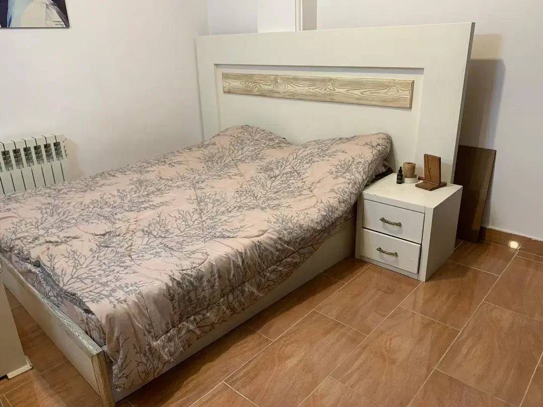 تخت خواب و درآور|تخت و سرویس خواب|ساری, |دیوار