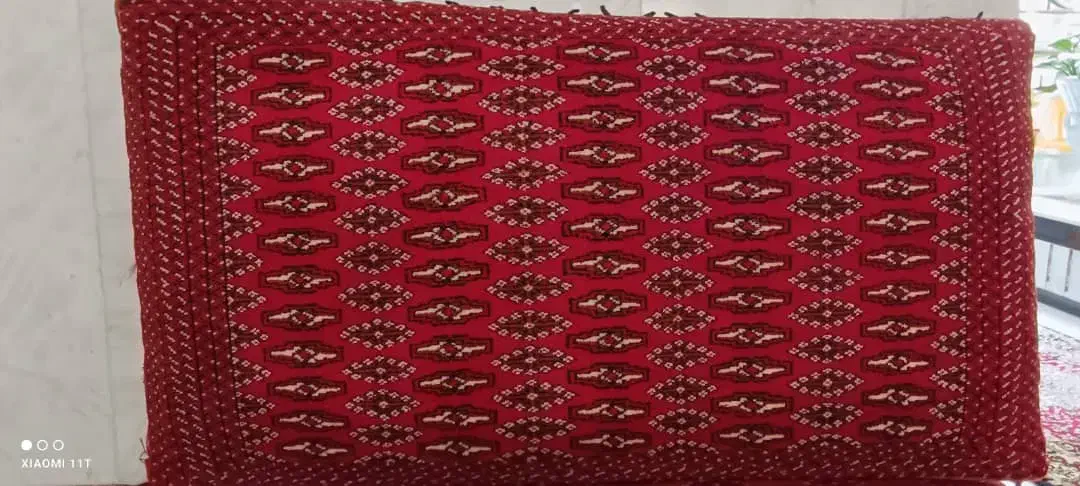 فروش پشتی کاملا نو سایز بزرگ دستباف|پشتی|میاندوآب, |دیوار