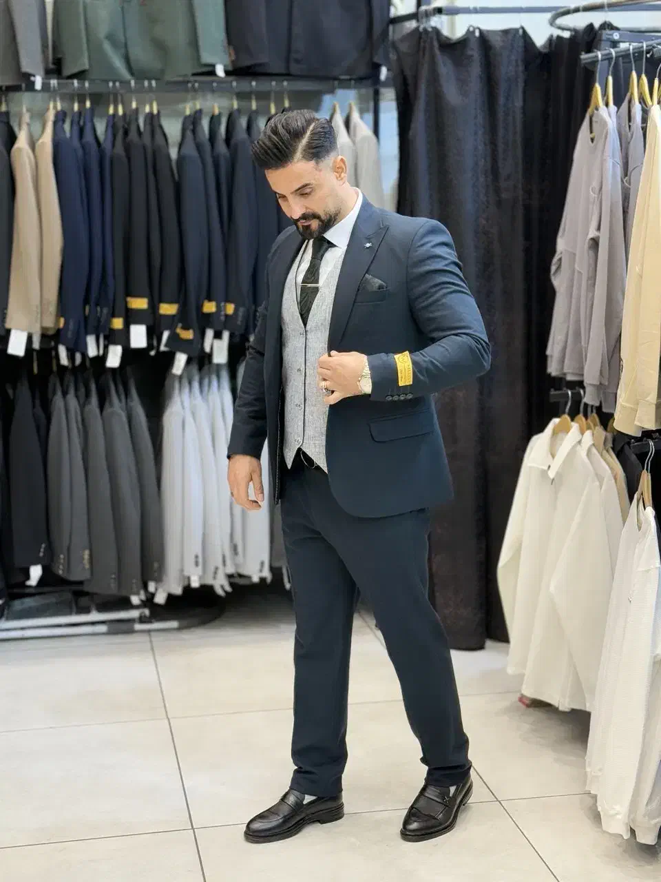 کت شلوار پارچه (بزیاق )(بهنام پلیس)|لباس|تبریز, |دیوار