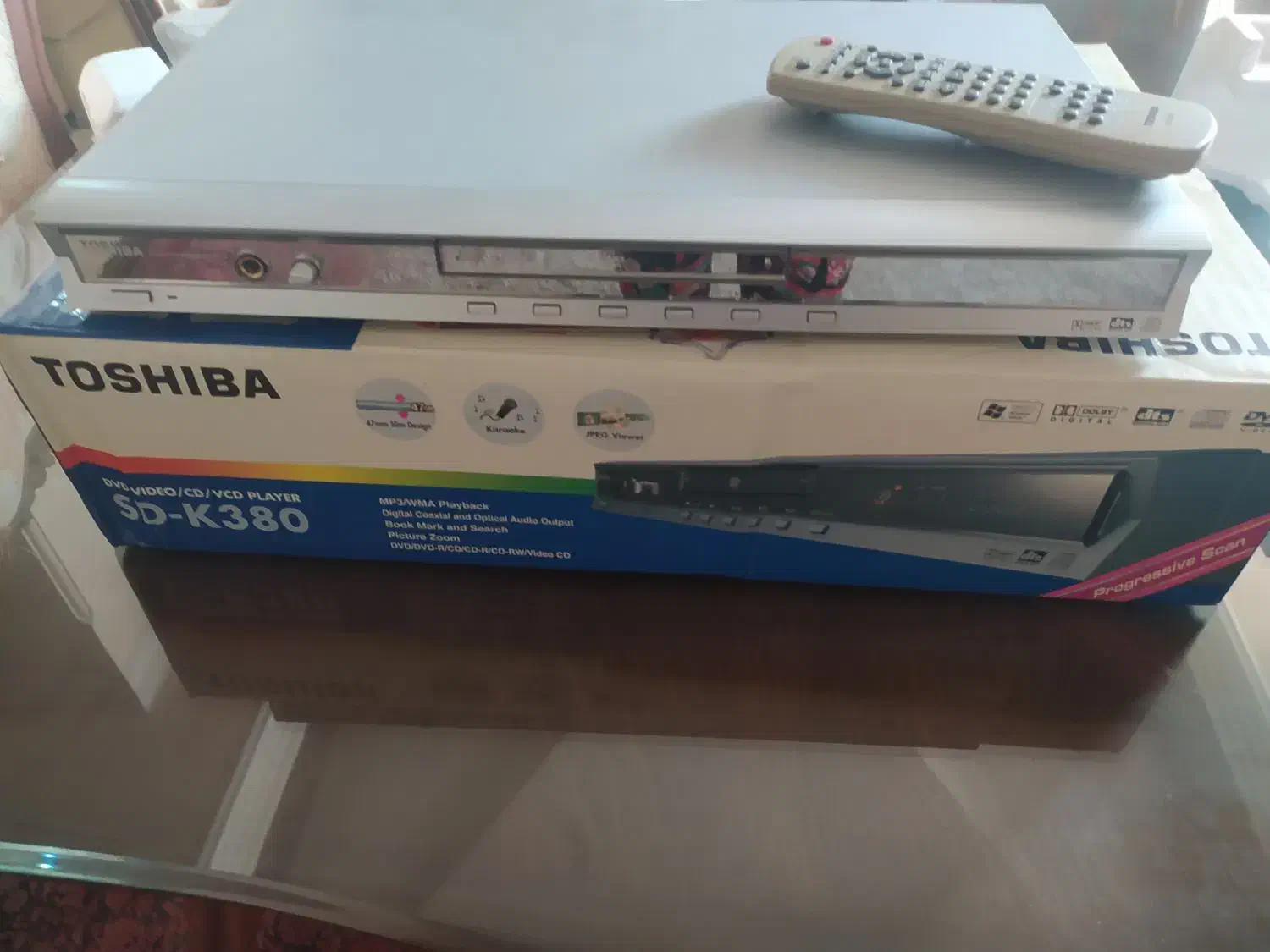 دی وی دی پلیر توشیبا|پخش‌کننده DVD و ویدیو|تهران, بهاران|دیوار