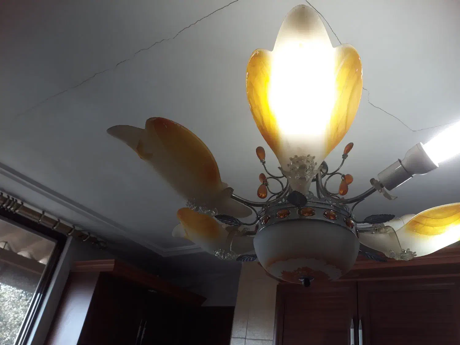 لوستر  اشپزخانه|لوستر و چراغ آویز|ساری, |دیوار