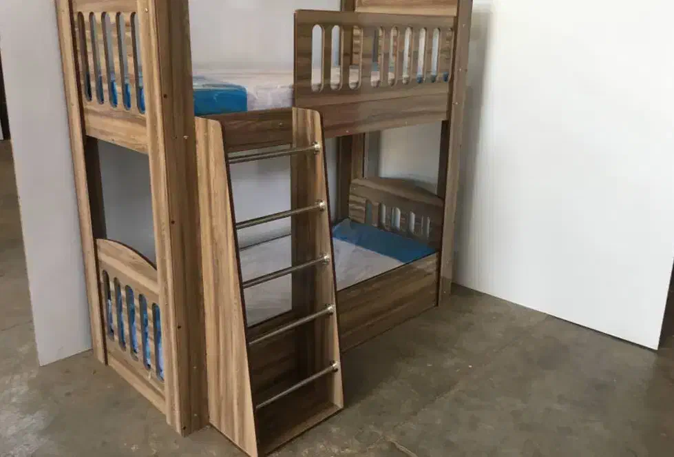 تختخواب دو طبقه با تشک|تخت و سرویس خواب|اسلام‌شهر, مطهری|دیوار