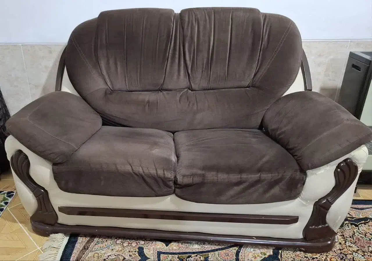 یک دست مبل هفت نفره|مبلمان خانگی و میز عسلی|اقلید, |دیوار