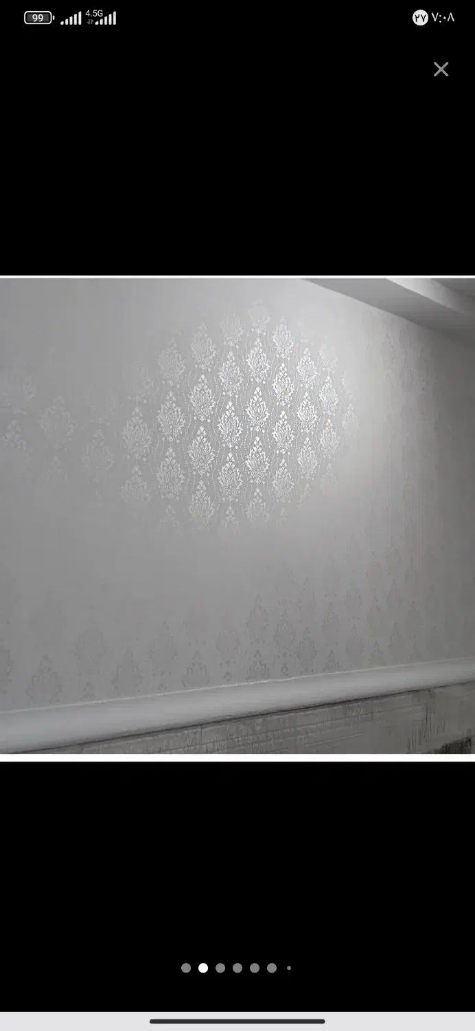 نقاشی طرح کاغذ دیواری|خدمات پیشه و مهارت|اسدآباد, |دیوار