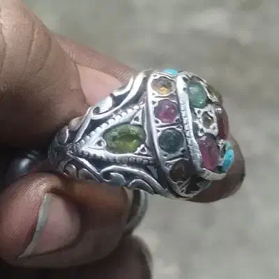 انگشتر نقره جواهری|جواهرات|کرج, پیشاهنگی|دیوار