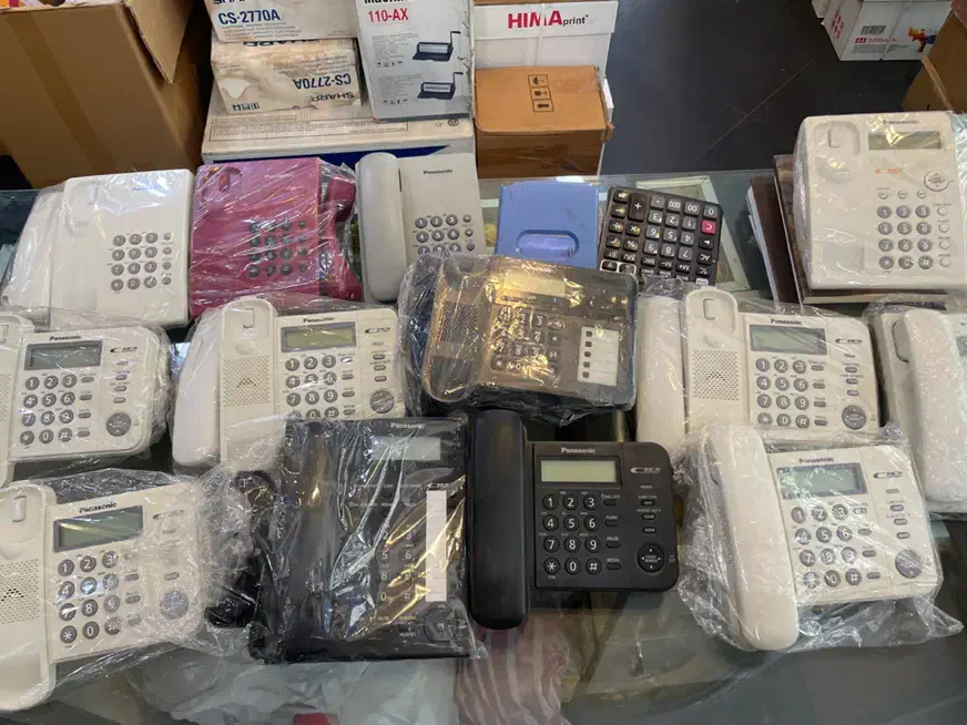 تلفن باسیم رومیزی ارزان مالزی پاناسونیک بدون برق|تلفن رومیزی|تهران, ایرانشهر|دیوار