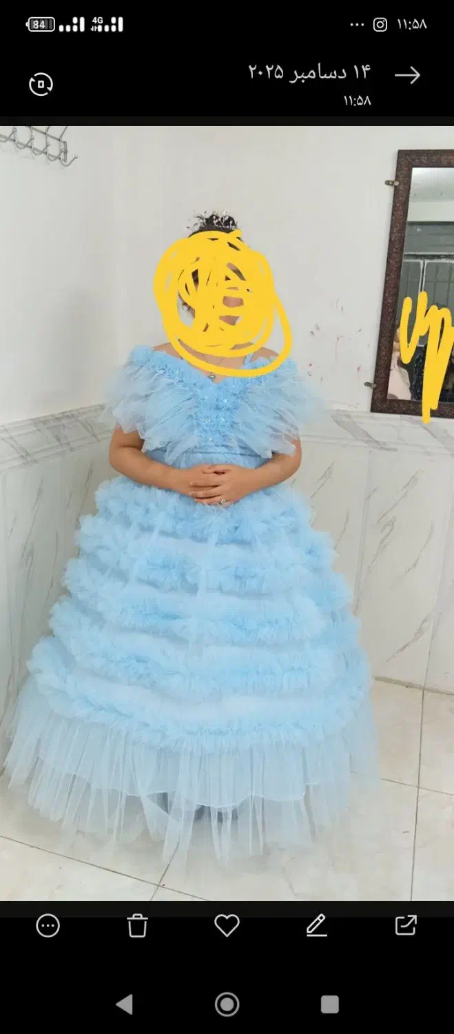 لباس مجلسی دخترانه|کفش و لباس بچه|مشهد, یوسفیه (شهرک غرب)|دیوار