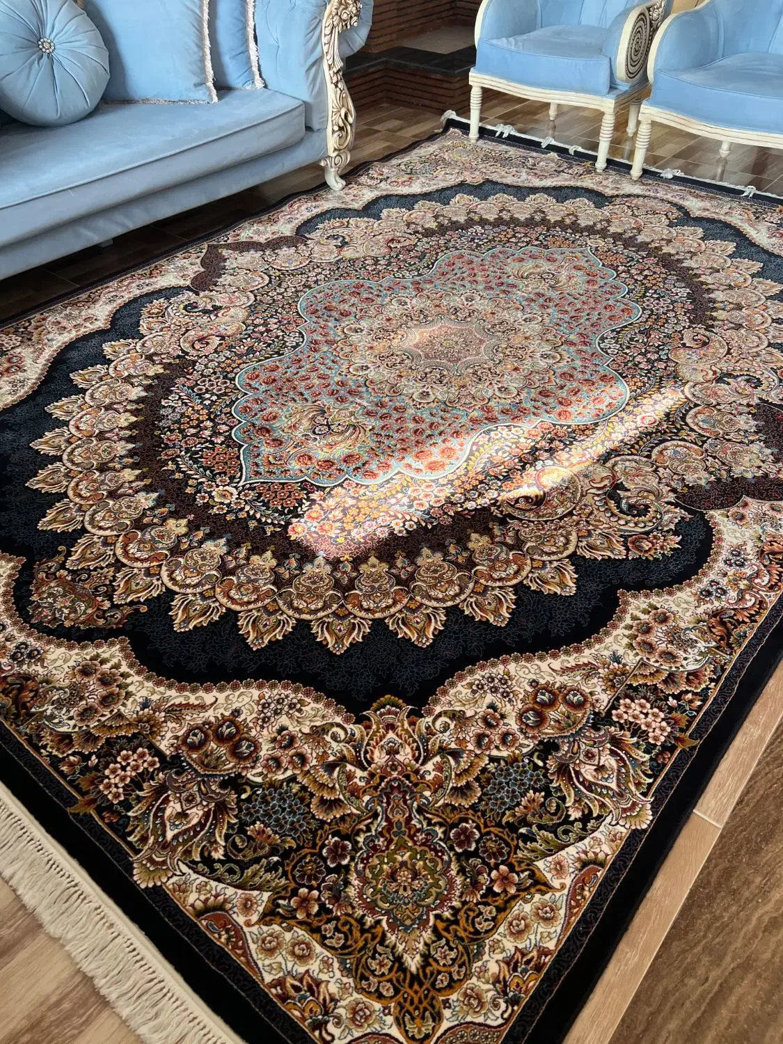 دو عدد فرش ۱۲ متری و ۹ متری|فرش|رضوانشهر, |دیوار