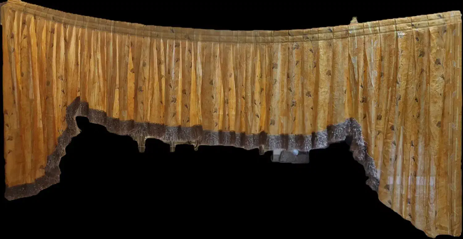 پرده نازک با رنگ بسیار کم نظیر و زیبا|پرده، رانر، رومیزی|اهواز, کوی مهندسان|دیوار