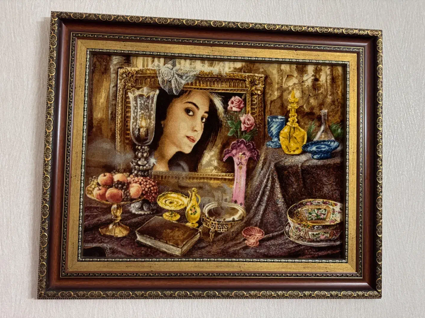 تابلو فرش دستبافتو|تابلو فرش|گرگان, |دیوار