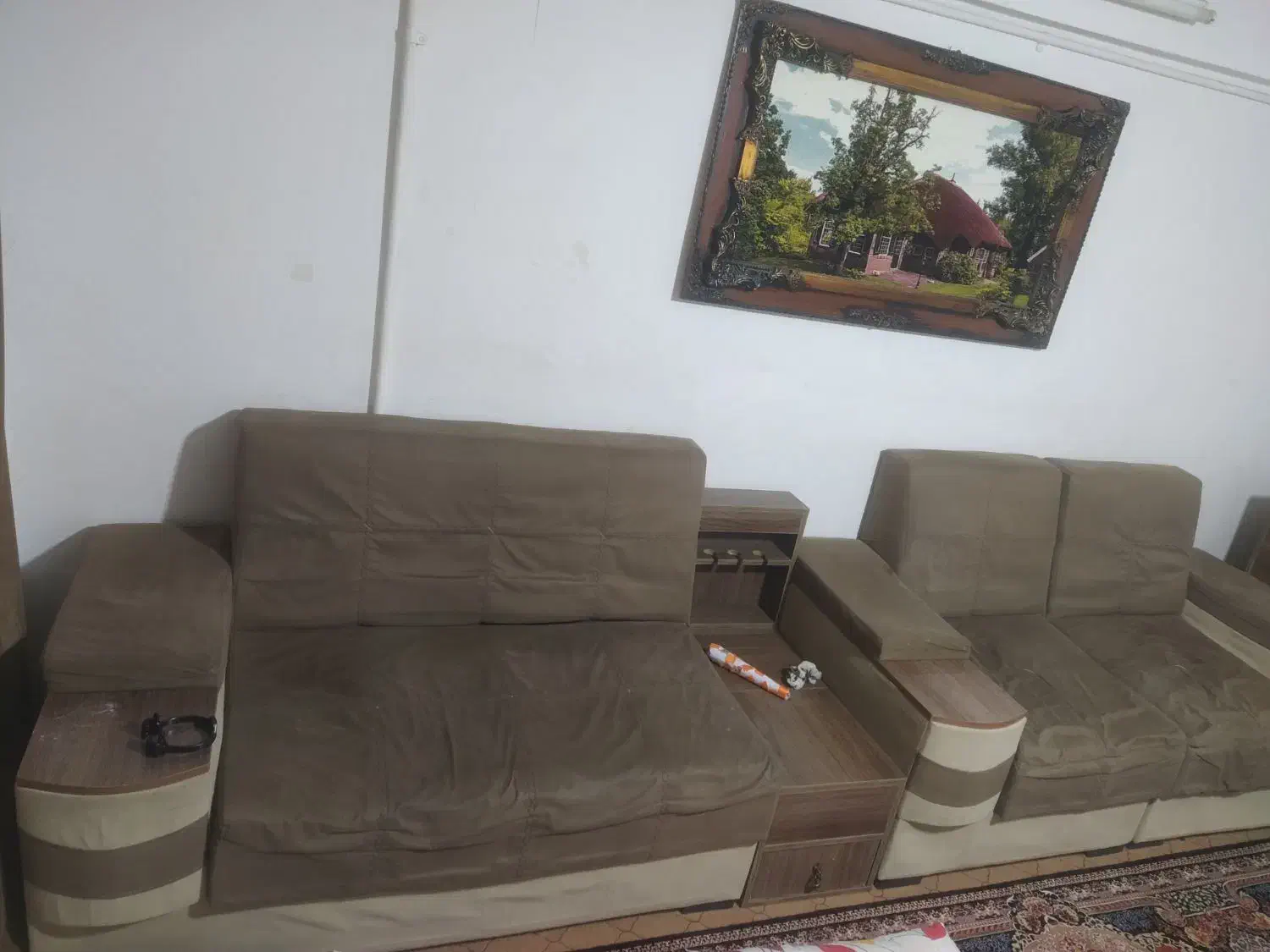 مبل ۷ نفره بسیار خوب|مبلمان خانگی و میز عسلی|اصفهان, لاله|دیوار