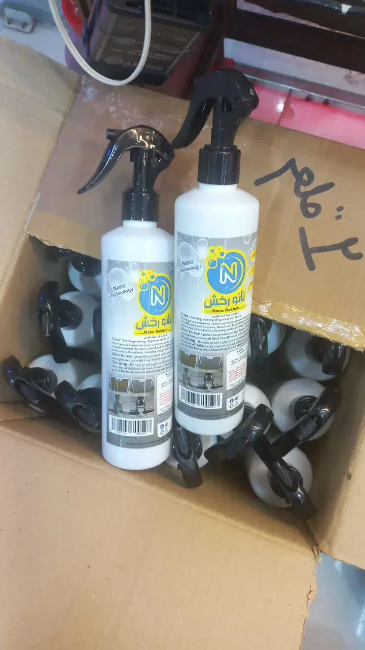 اسپری درجه ۱نانو رخش|مواد شوینده و دستمال کاغذی|مشهد, عبادی|دیوار
