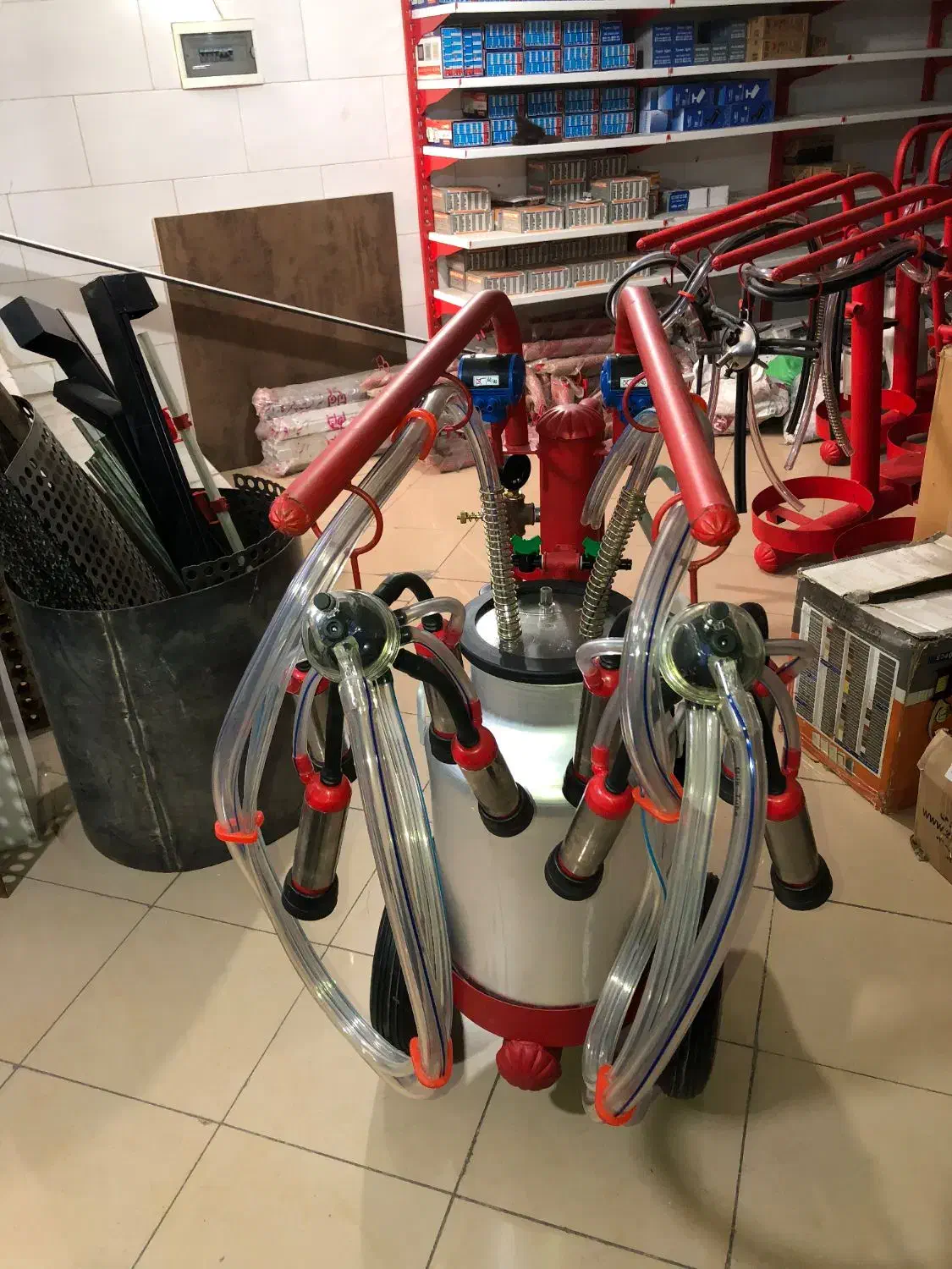 دستگاه شیردوش دو واحده دو پولساتور|ماشینآلات صنعتی|قزوین, |دیوار