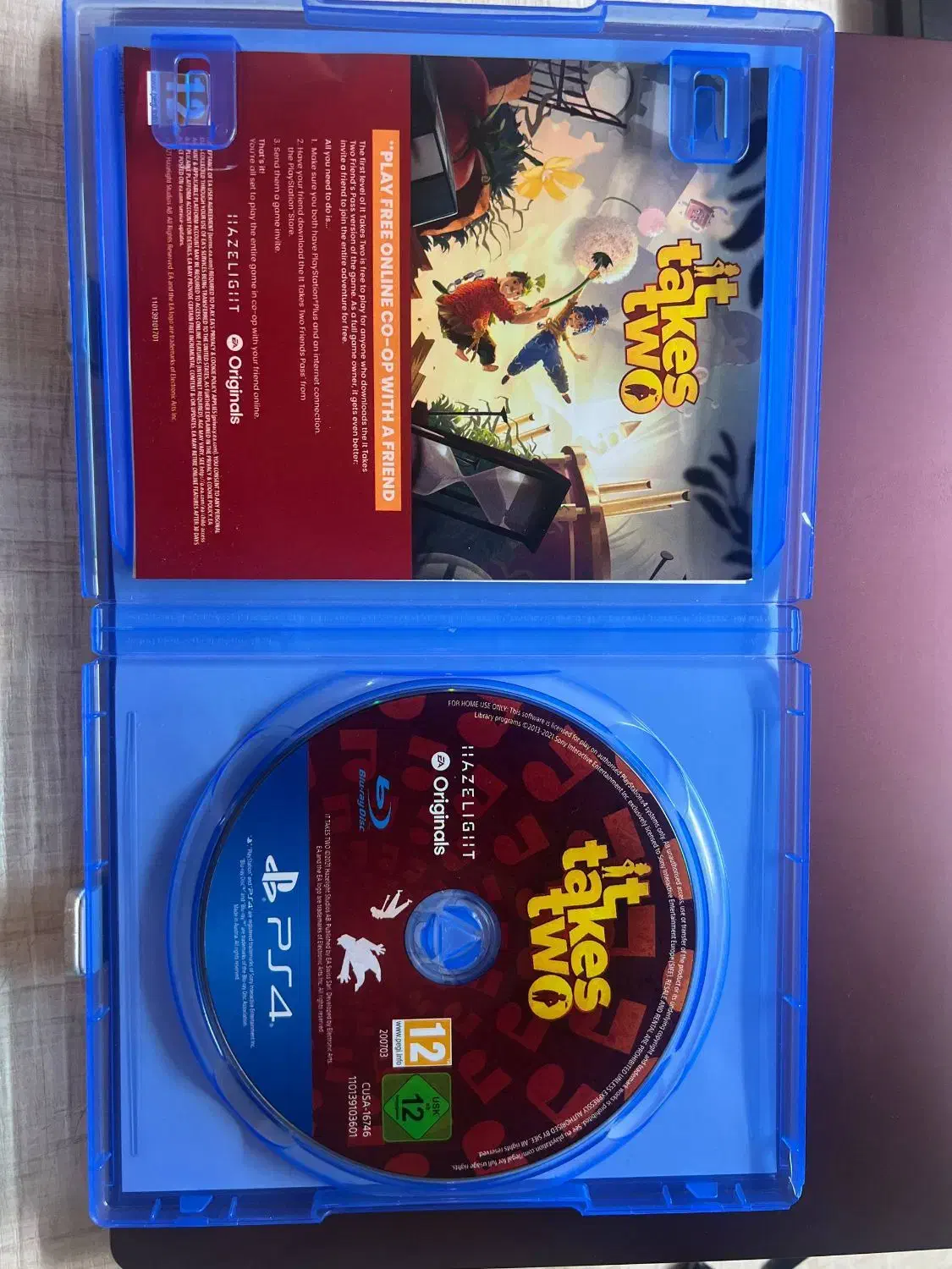 بازی ps4 PS5 it takes two|کنسول، بازی ویدئویی و آنلاین|تهران, هفت حوض|دیوار